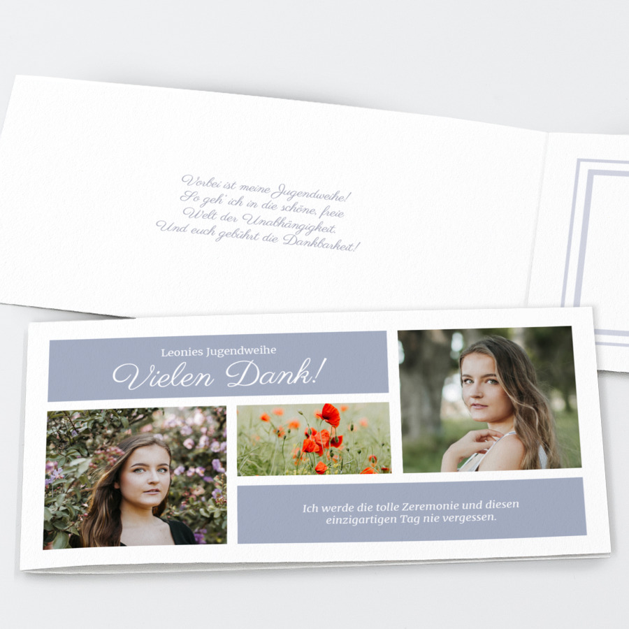 Collage Jugendweihekarten