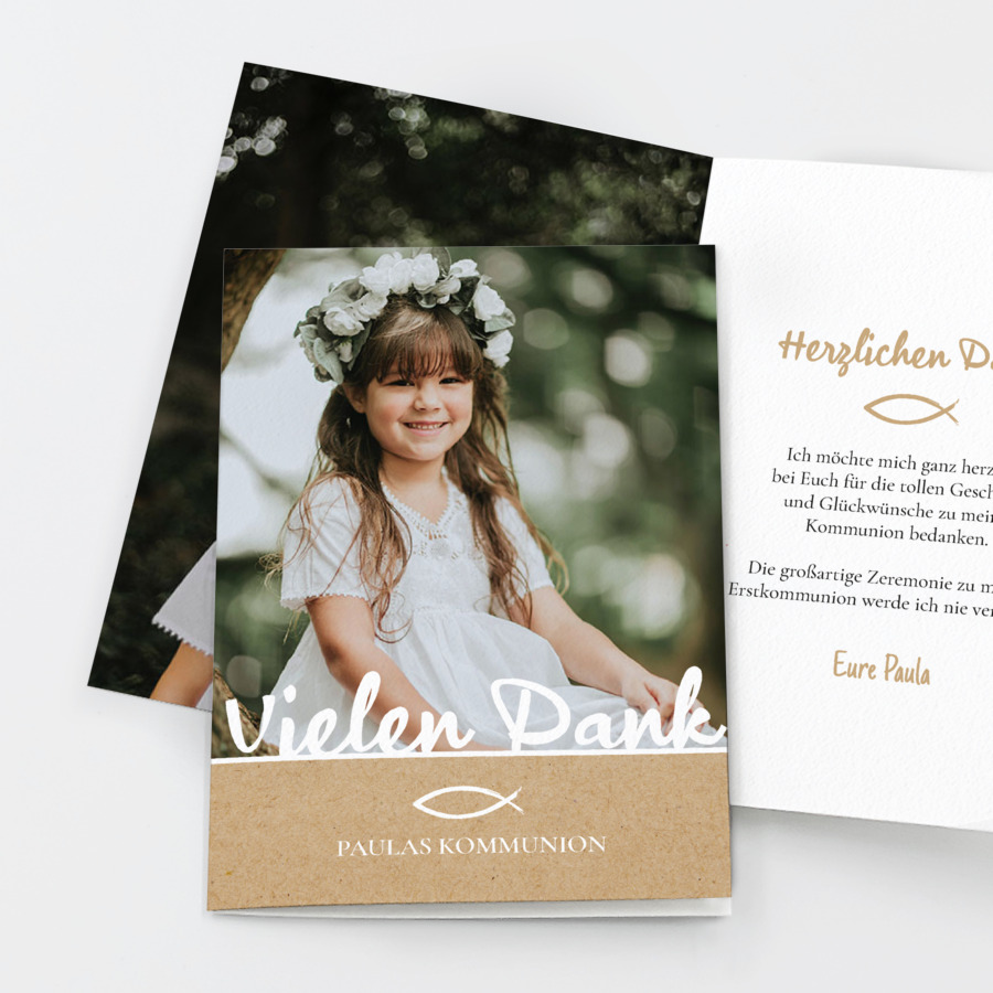 Fabelhafter Tag Danksagung Kommunion