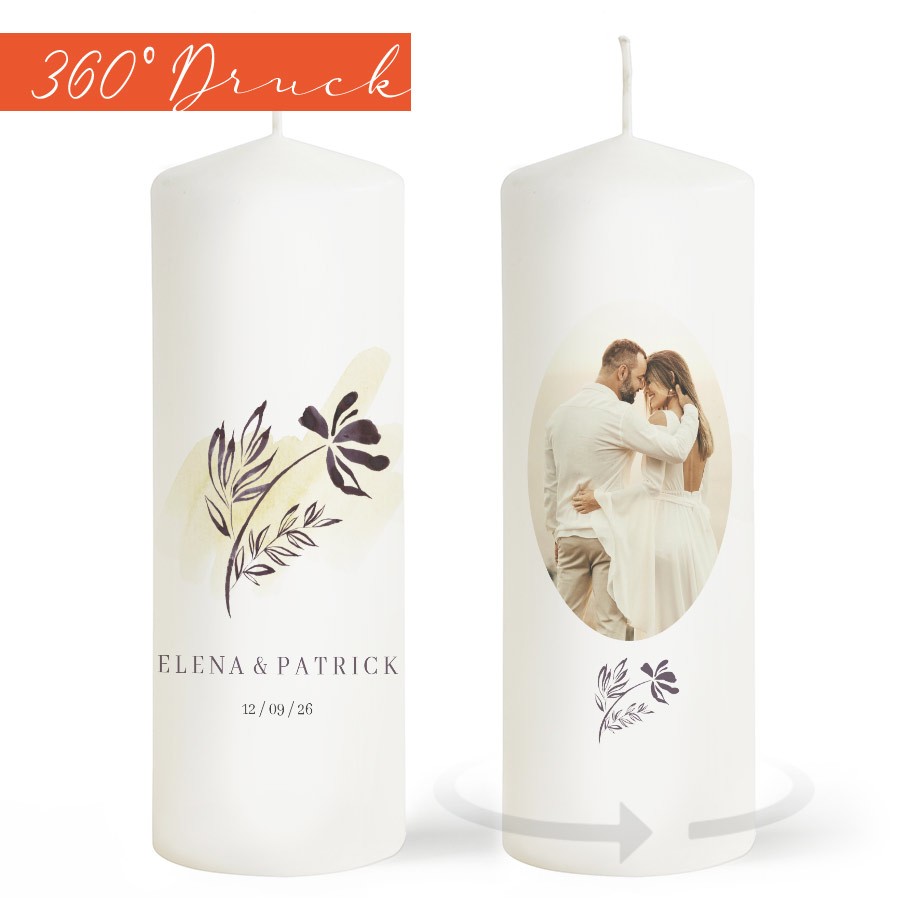 Autumn Dream Hochzeitskerze
