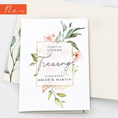 Mivory Kirchenheft Hochzeit
