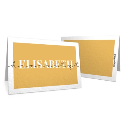 Eleganz Tischkarte Hochzeit