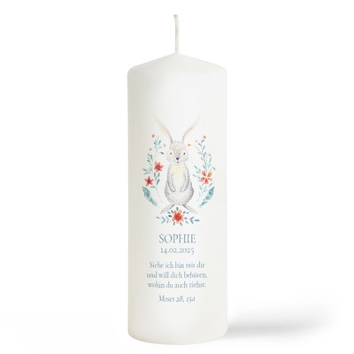 Kleiner Hase Kommunionkerze