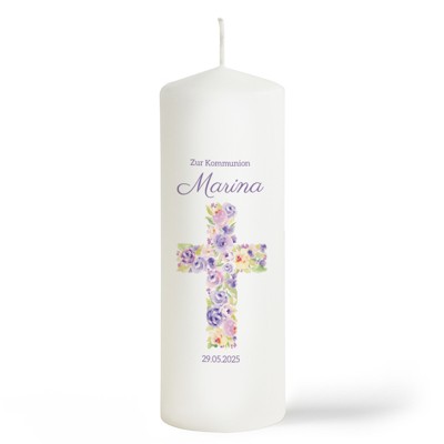 Kommunionkreuz Kommunionkerze