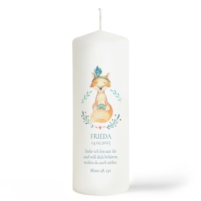 Kleiner Fuchs Kommunionkerze
