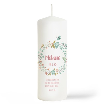 Schmetterlingstanz Kommunionkerze