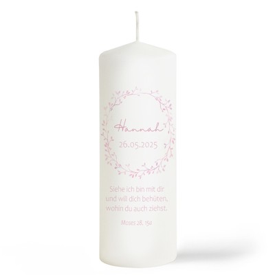 Taufkranz Kommunionkerze