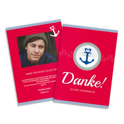 Boot Einladungskarte
