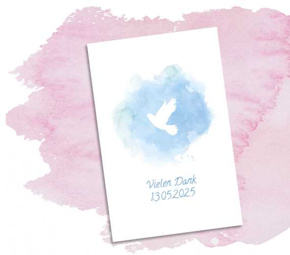 Danksagungskarte Kommunion Danksagungskarte Kommunion